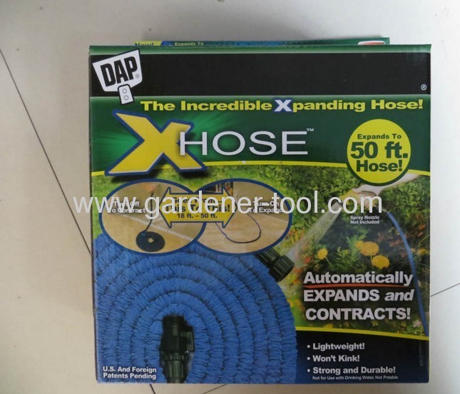 Magic Expand Hose Will Expand Lenght Triple/Garden Water Hose With 7-Function Hose Nozzle