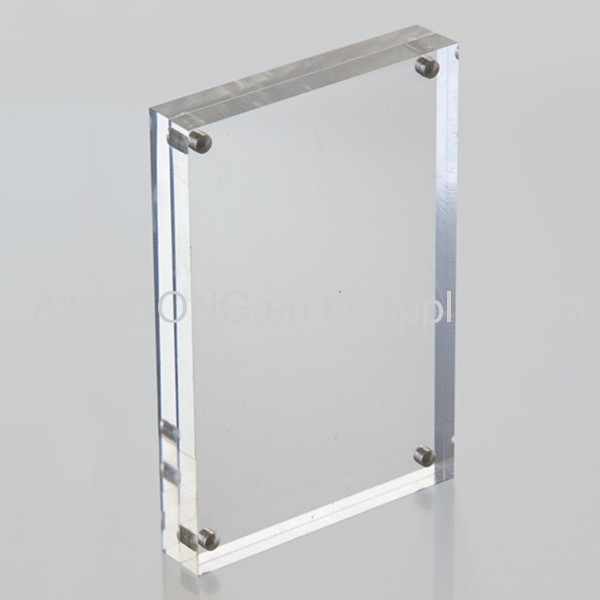 New!! Clear Exquisite Custom Acrylic Magnet Photo Frame