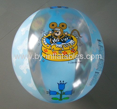 PVC inflatable beach ball for child