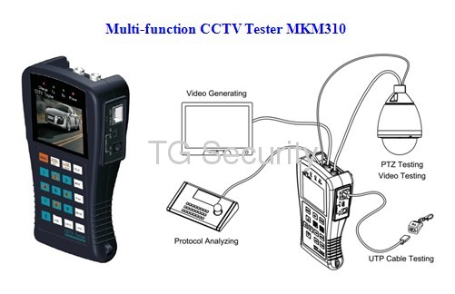 All in one CCTV Video Tester Pro