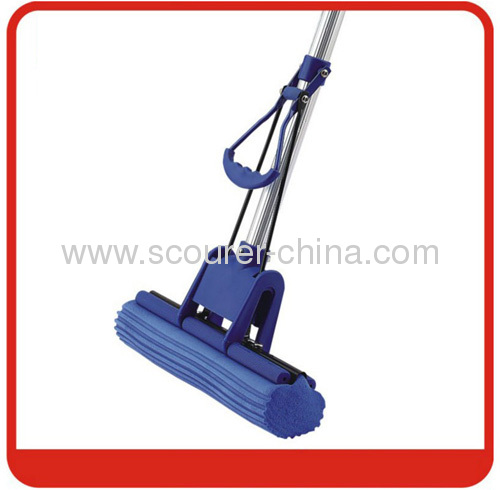 Telescopic aluminum pole PVA mop with color card