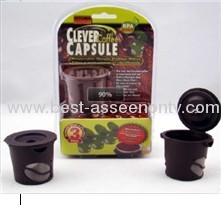 Clever coffee capsule coffee funnel filter mesh filter cup cafe cup set