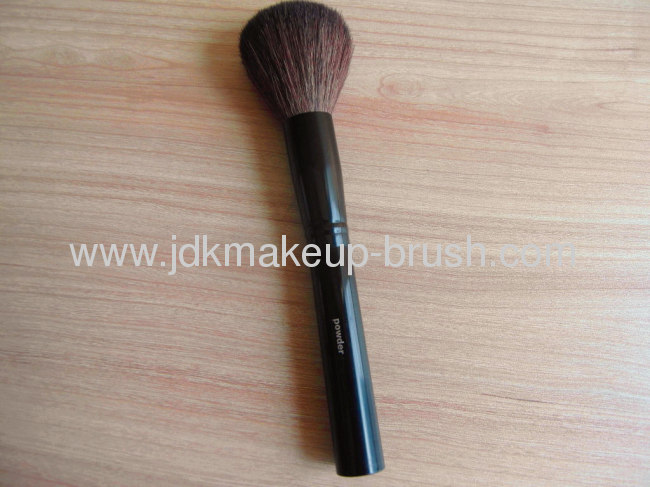 Luxurious Long Acrylic handle Goat hair Powder Brush with PVC bag packed