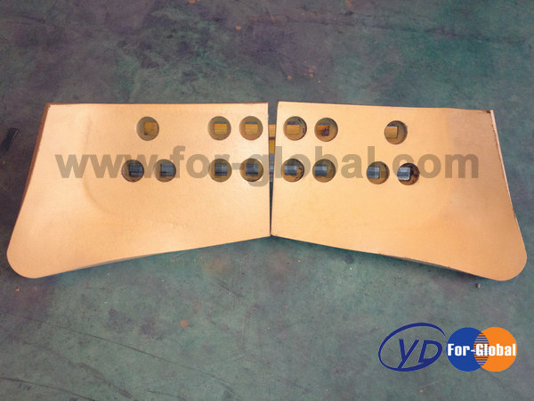 Komastu D135A-2 D155A-2 spare part bulldozer end bits 175-70-21126 175-70-21136