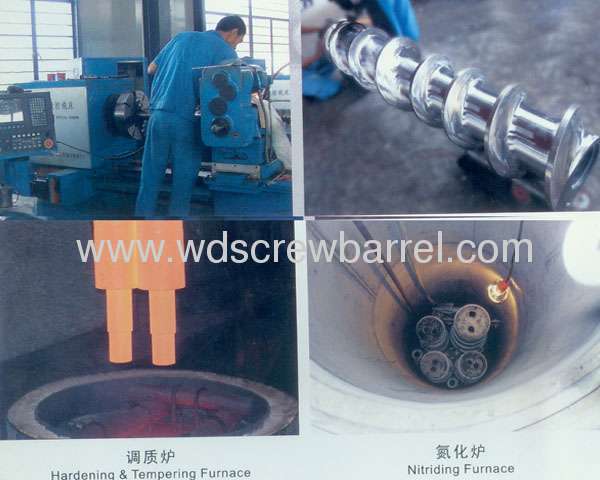 paralllel twin screw and barrel for extruder