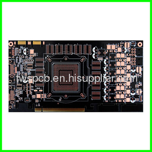 High quality osp black mask bitcoin pcb 