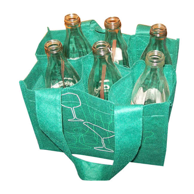 Fashion top quality non woven wine bag with your logo WB1005