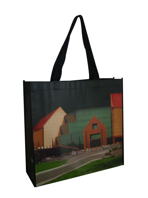 Laminated non woven bag for promotion LB1004