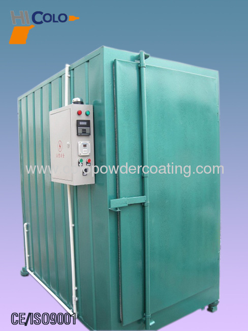 Drying/Curing oven for powder coating