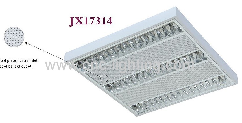 Surface Mounted T5 ceiling grill light fixture