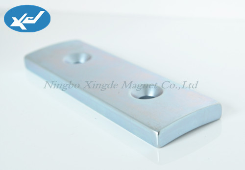 NdFeB magnets with countersunk