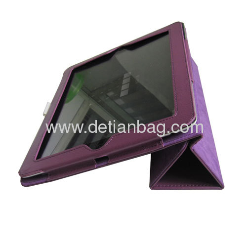 Hot sell cheap leather covers for ipad2 and ipad3