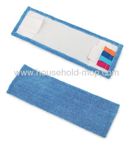 microfiber wet mops pad Fringed Looped microfiber mop pad