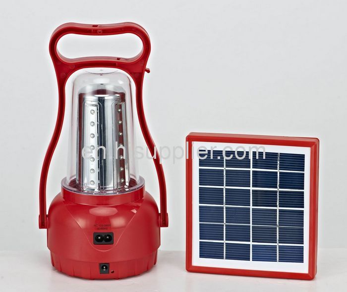 solar powering led lantern