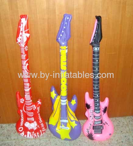 PVC inflatable guitar for promotion