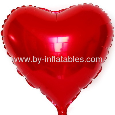 PVC inflatable red heart for promotion