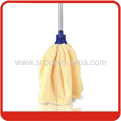 Unextensible Microfiber Water Mop with fixed steel handle 