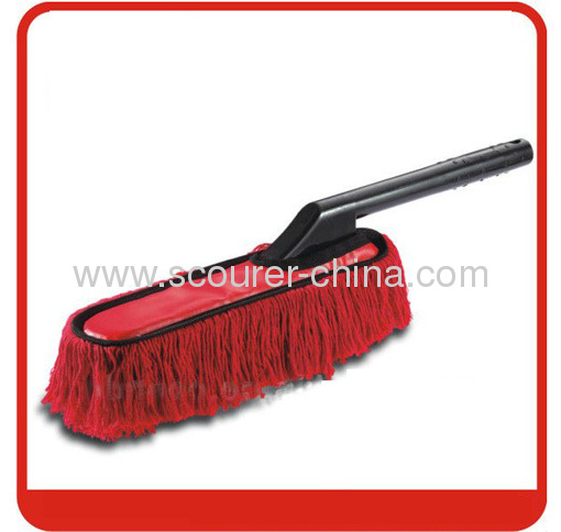 Cotton Car Brush with PVC bag 