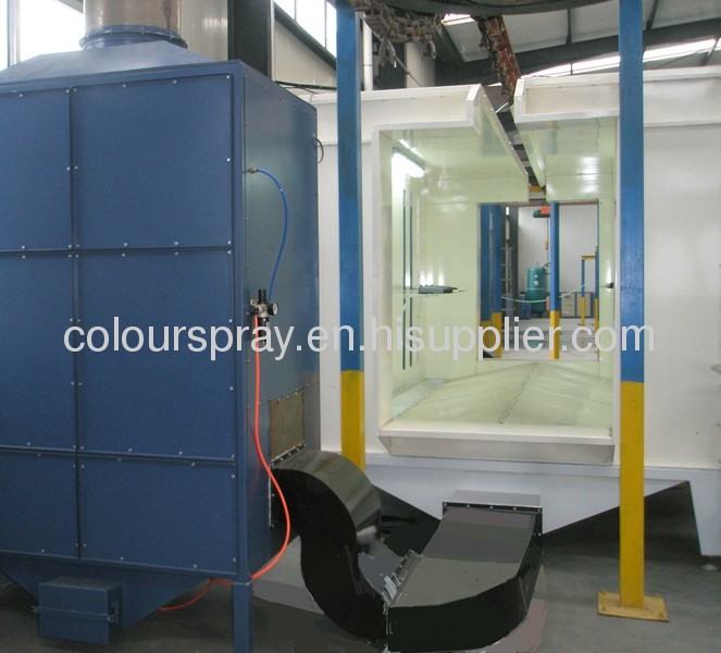 Chair powder coating production lines