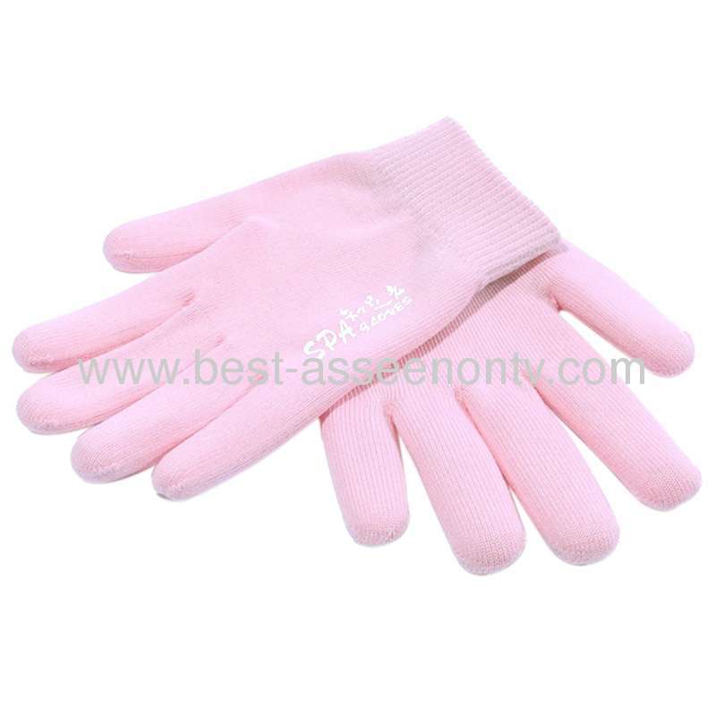 Brand New Soft Spa Gel Gloves for bautiful hands/Moisturizing Treatment Gel Spa Gloves-Pink, Blue and Green