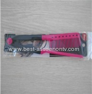 DIY Salon Folding Hair dress Hairdressing Styling Hair Straightener V Comb Tool