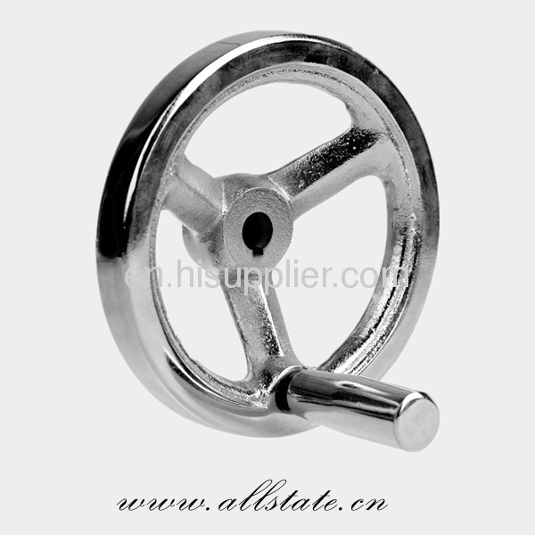 Machining Cast Iron Hand Wheel 
