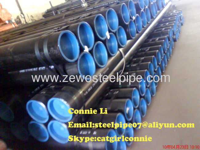 Cold drawn seamless steel pipe A106B/A53B