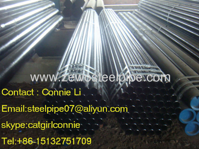 Cold drawn seamless steel pipe A106B/A53B