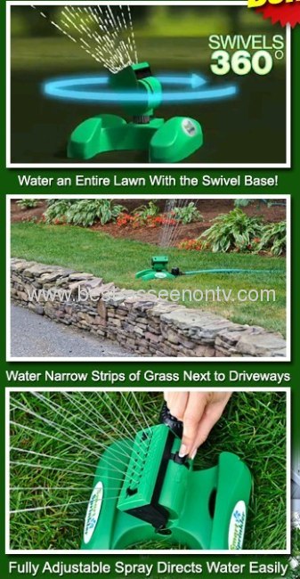 Smart Sprinkler/garden tool as seen on tv