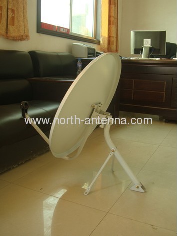 50cm ground mount round basesatellite dish antenna