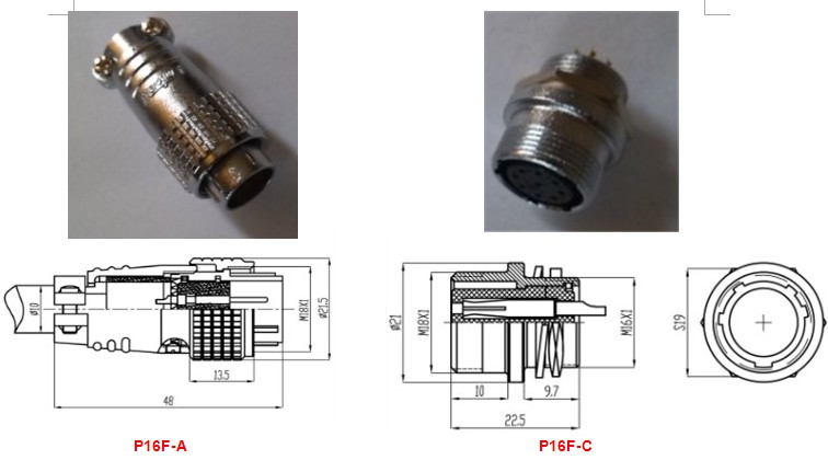 female wire connector plug