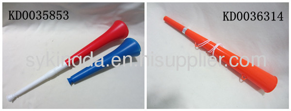 Eco-friendly Plastic Football Horn/Fans Horn coke bottle horn