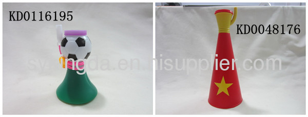 Eco-friendly Plastic Football Horn/Fans Horn coke bottle horn