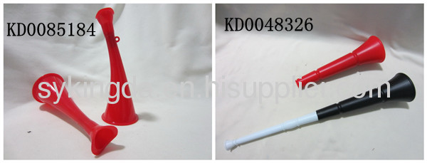 Eco-friendly Plastic Football Horn/Fans Horn coke bottle horn