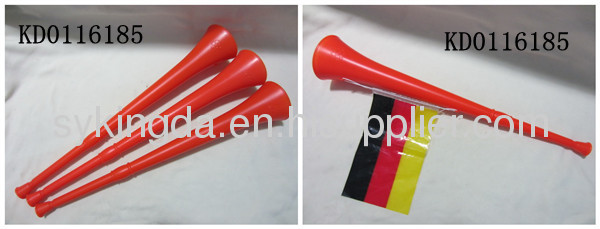 Eco-friendly Plastic Football Horn/Fans Horn coke bottle horn