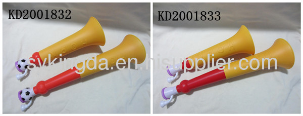 Eco-friendly Plastic Football Horn/Fans Horn coke bottle horn