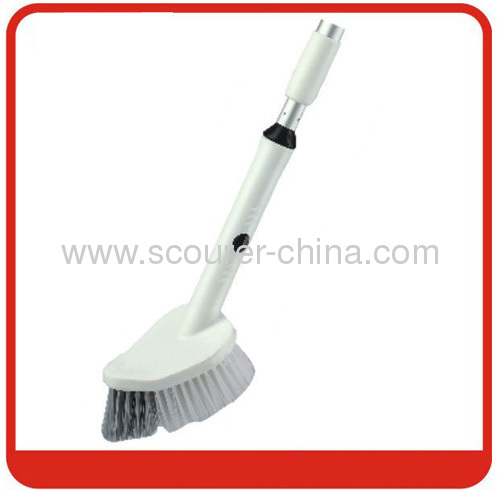 MultifunctionalBathroom Brush with white gray color