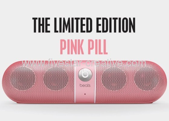 pink beats speaker