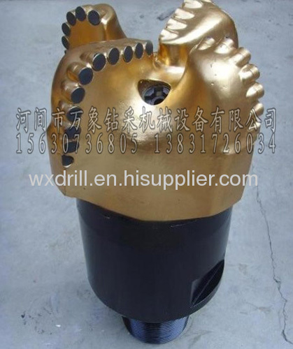 Matrix body pdc bit for well drilling