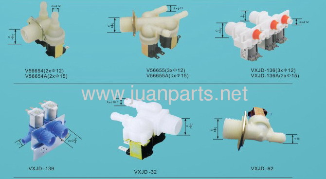 Washing machine water valve V56654