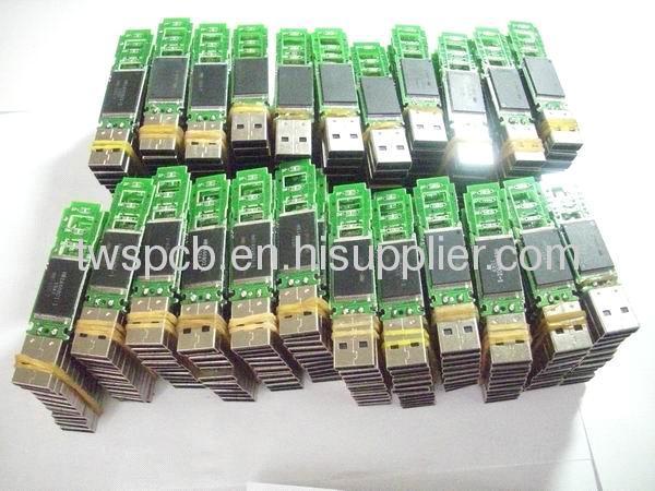 usb flash drive pcb boards,fr4 double sided pcb