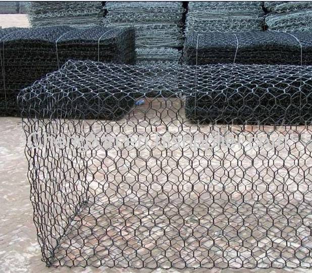 double twisted hexagonal mesh gabions