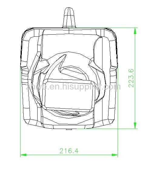 large carbon steel bucket teeth