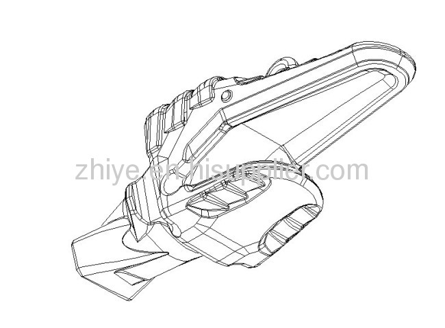 large carbon steel bucket teeth