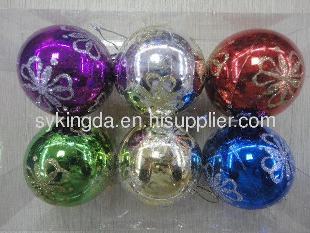 Colorful Christmas Ball decoration KD6201