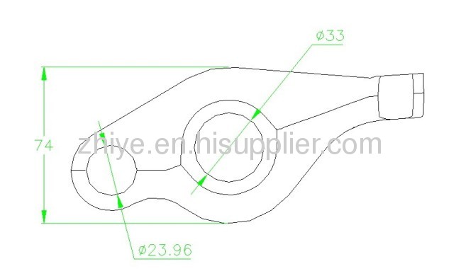 GH65-48-05 exhaust valve rocker (arm)