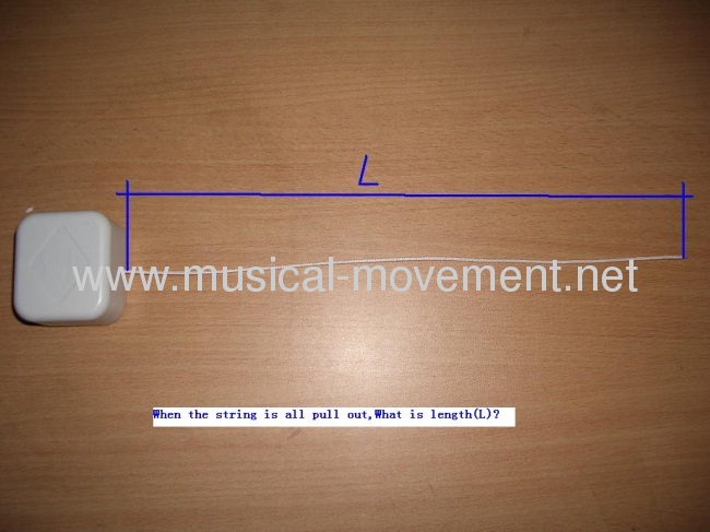 Pull String Musical Movement