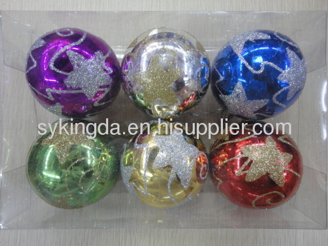 Colorful Christmas Ball decoration KD7102