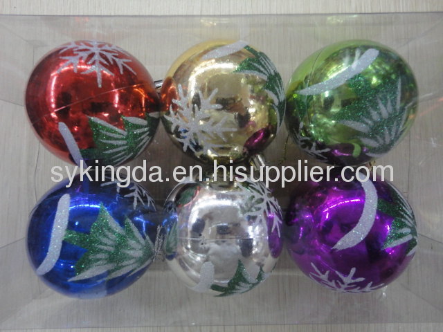Colorful Christmas Ball decoration KD7103