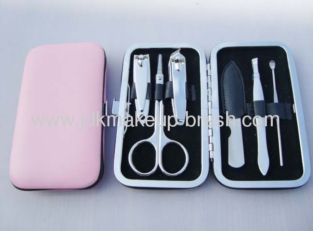 High quality 6pcs Manicure set / Beauty set in PU case